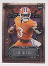 2021 Wild Card Matte 5/5 RC Amari Rodgers Clemson Tigers Weekend Warriors MWW-22