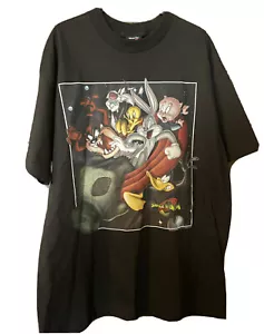 Nuevo sin etiquetas Camiseta de colección 1996 Space Jam Película Promocional Hecha en EE. UU. XL - Imagen 1 de 9