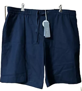 Regatta Size 18 Curve Women’s Shorts Navy - Linen/Viscose BNWT - Picture 1 of 6