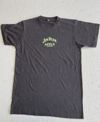 CAMISETA JIM BEAM / LICOR DE MANZANA / KENTUCKY BOURBON WHISKEY EE. UU. GRIS TALLA S Foto 1 de 4