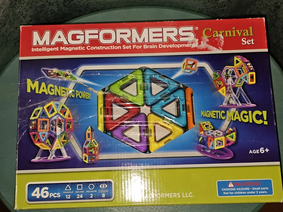 Magformers Creator 46-piece Carnival Set Toy Child Kid Creative Magnetic Nice - Image 1 of 4
