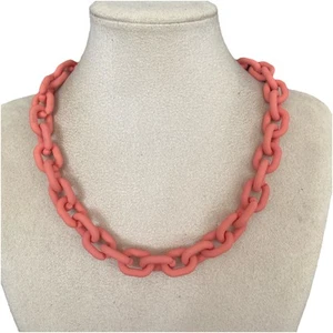 Damenkette Statement Halskette Kurz Choker Modeschmuck Gliederkette Modekette - Bild 1 von 7