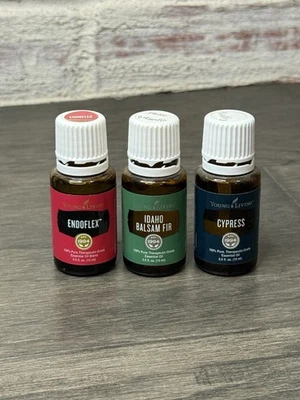 Young Living кипарис, эндофлекс, Айдахо бальзам пихта 15 мл эфирное масло (лот из 3) - Изображение 1 из 2