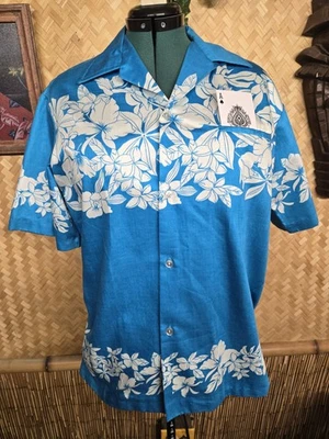 Camisa Aloha Hawaiana Waltah Clarke's De Colección m1088 Foto 1 de 4