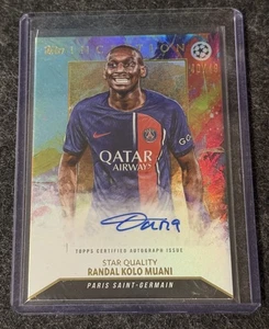 2023/24 Topps Inception UEFA CC Randal Kolo Muani Auto /49 - Picture 1 of 2