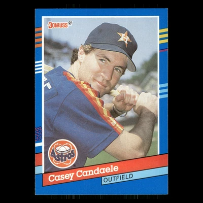 Casey Candaele #324 1991 Donruss Houston Astros Baseball Card MLB - Image 1 of 3
