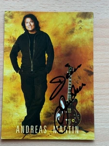 Andreas Martin - Biglietto autografo originale firmato - #51082 - Foto 1 di 1