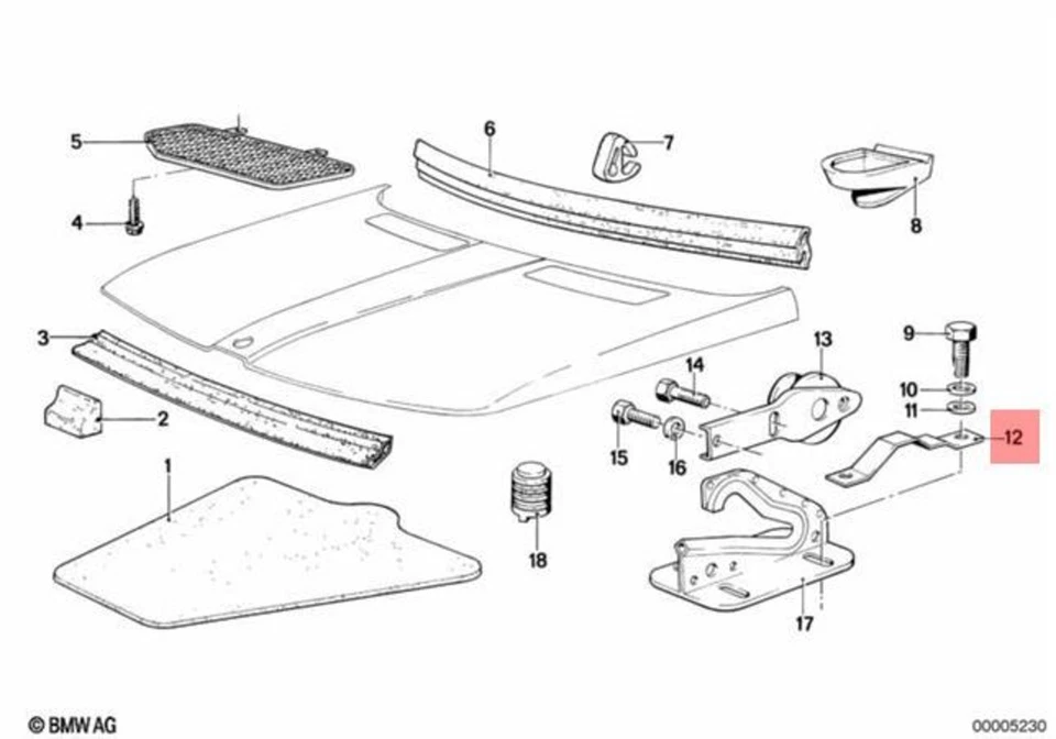 Tapón original BMW E12 E21 315 316 318 318i 320 320i 323i 518 520 51231831316 Foto 1 de 1