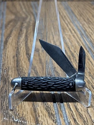 VTG Imperial 2 Blade Stainless Steel Folding Pocket Knife Prov RI USA Good Snap - Image 1 of 4