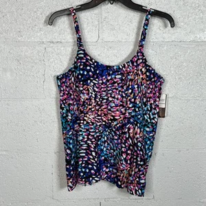 Island Escape Costume da Bagno Donna Capetown Tankini con Ferretto, Animal Beach Nero 12 - Foto 1 di 10