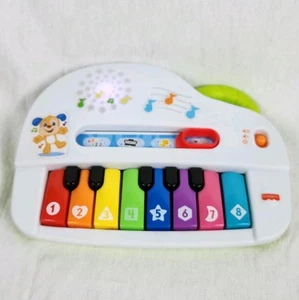Fisher Price Laugh And Learn Silly Sounds Light Up Piano Keyboard Toy - Picture 1 of 7