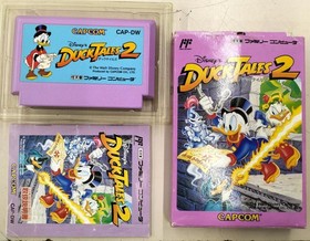 Capcom DuckTales 2 Game for NES Used Compact Packaging