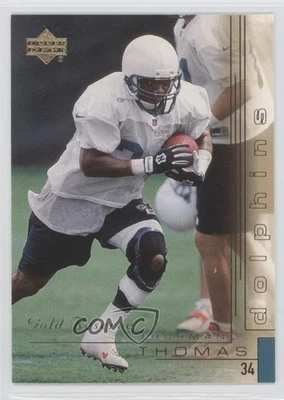 2000 Upper Deck Gold Reserve Thurman Thomas #87 HOF - Image 1 of 2