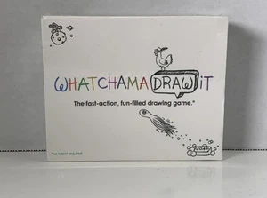 WhatchamaDRAWit Game, Fast Action, Fun-filled Drawing Game 2010 BRAND NEW SEALED - Picture 1 of 2