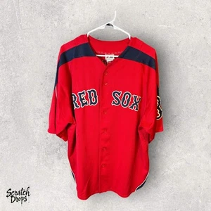 2008 Majestic Boston Red Sox Jersey David Ortiz #34 Red XL 25x31 MLB Authentic - Picture 1 of 3