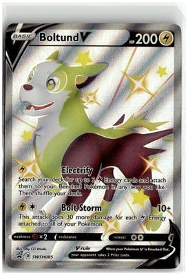 SWSH: Sword & Shield Promo Cards #SWSH085 Boltund V A1079 - Image 1 of 2