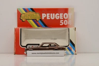 PEUGEOT 504 COUPE V6 1977 POLISTIL 1/43 NEUVE EN BOITE D'ÉPOQUE - Photo 1/4