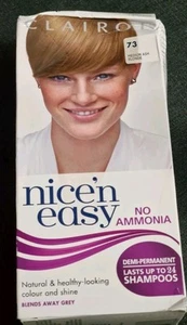 Clairol Nice'n Easy No Ammonia Semi-Permanent Hair Dye 73 Ash Blonde - Picture 1 of 3