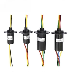 2-12 Wires 2-30A Circuits 250Rpm Capsule Slip Ring 600V For Monitor Robotic - Picture 1 of 3