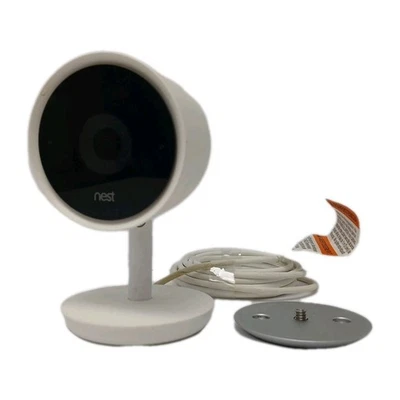 Google NEST Cam IQ Indoor Smart 1080P HD Security Camera A0053 Attached Cord - Image 1 of 4