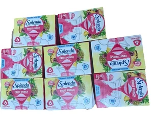 Set 8 Exp 01/25 NEW Splenda Pitcher Perfect Fruit Punch Pod Flavor Drink Mix - Picture 1 of 1