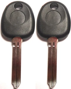 2 NEW FOR HYUNDAI KIA Transponder Chipped Master Key Blanks - HY11D-PT HYN14RT14 - Picture 1 of 1