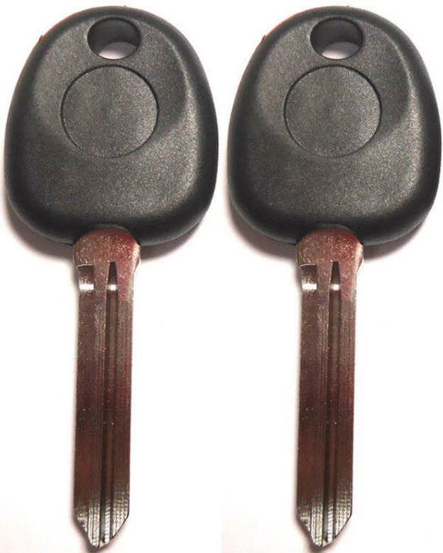 2 NEW FOR HYUNDAI KIA Transponder Chipped Master Key Blanks - HY11D-PT HYN14RT14 - Image 1 of 1
