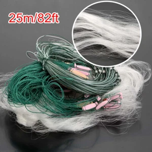 Lixada 25m 3 Layers Monofilament Fishing Fish Gill Net 3 layers design A0L8 - Picture 1 of 9