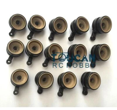 1:16 Skala Henglong USA M1A2 Abrams RC Tank 3918 DIY Kunststoff Räder Ersatzteil - Bild 1 von 4