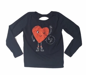 Preowned- Carters Long Sleeve Graphic T-Shirt Girls (Size 10-12)  - Picture 1 of 6