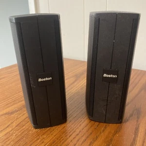 Boston Acoustics VRS Micro Left and Right Speakers Surround Sound Tested - Picture 1 of 4
