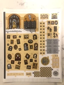 LEGO STICKERBOGEN für 71043, Bogen 1, Schloss Hogwarts, Neu & Original! - Bild 1 von 1