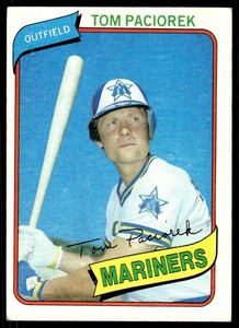 1980 Topps Baseball Tom Paciorek #481