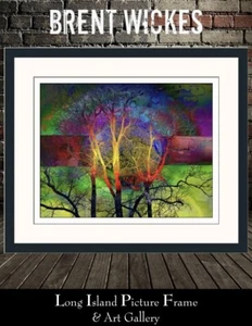 Brent Wickes Worlds Collide S/N L/ED Giclée auf Papier individuell gerahmt - Bild 1 von 3