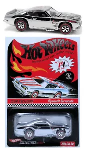 2004 HOT WHEELS RLC 1969 PLYMOUTH BARRACUDA CHROME WITH BLACK STRIPES 1 of 8000 - Bild 1 von 8