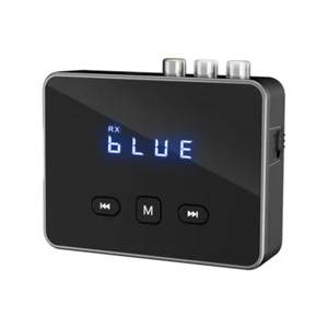 BT 5.4 Transmitter Receiver BT Audio Adapter for TV/Car/PC/Home Stereo/Speakers - Zdjęcie 1 z 12
