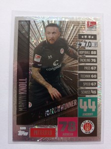 Match Attax EXTRA Bundesliga 2020/21 - NR.600 - MARVIN KNOLL - MINT