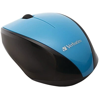 VERBATIM 97993 Wireless Multi-Trac Blue LED Optical Mouse (Blue) - Image 1 of 2