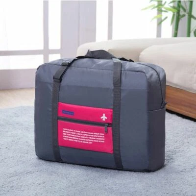 Big Foldable Travel Storage Luggage Carry-on Organizer Hand Shoulder Duffle Bag - Image 1 of 4