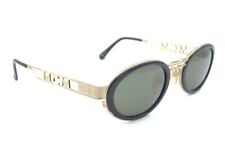 New Authentic München MCM-703 94 Japan 90s Vintage Black Gold Rare Sunglasses