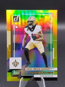 Marquez Callaway New Orleans Saints 2022 Donruss Gold Holo Press Proof Premium - Picture 1 of 1