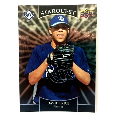 David Price 2009 Upper Deck Starquest Silver #37 MLB Tampa Bay Rays - Image 1 of 2