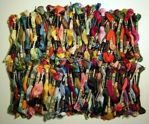 DMC Floss Lot Embroidery Thread Skeins 50 Set No Duplicates