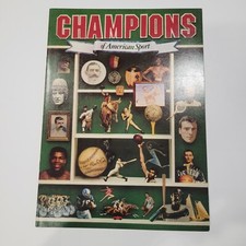 '81 SMITHSONIAN CHAMPIONS OF AMERICAN SPORT **COMPLETE BOOK** IMPOSSIBLE TO FIND