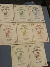 Perez Steele Hall of Fame Art Great Moments Set Run 1-8 Matching Serial #