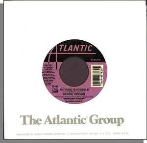 Debbie Gibson - Anything is Possible + So Close to Forever - 7" 45 RPM Single! - Imagen 1 de 3