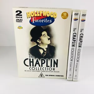 The Chaplin Collection 18 Short Film DVD Set B & W Comedy Biography Free Postage - Picture 1 of 14