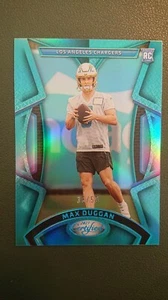 🏈 2023 Panini Certified Football Max Duggan RC /50  Mirror Teal LA Chargers 🏈 - Bild 1 von 2