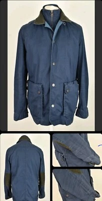 Chaqueta PLECTRU Azul Windcheater Talla M Para Hombres Cremallera Completa Exterior Ropa Exterior Ropa para Hombre Foto 1 de 4