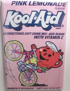 Pink Lemonade 2"x3" Fridge or Locker MAGNET - Picture 1 of 3